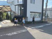 7.17登校１